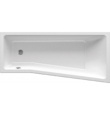 Акриловая ванна Ravak BeHappy II L 160x75 см, с ножками, асимметричная