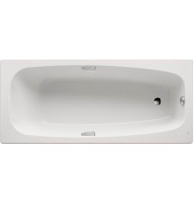 Акриловая ванна Roca Sureste 150x70 см, с каркасом, со сливом-переливом, с ручками