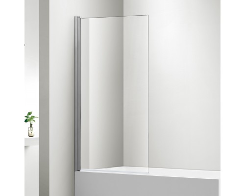 Шторка на ванну AQUATEK AQ DEL SBA 08015CH 80х150 см