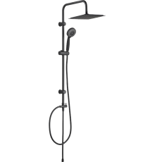 Душевая стойка Aquanet Passion AF300-70-S-B чёрная матовая