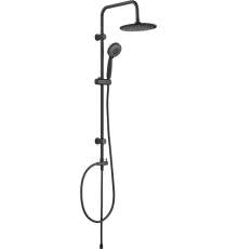 Душевая стойка Aquanet Passion AF300-70-R-B чёрная матовая