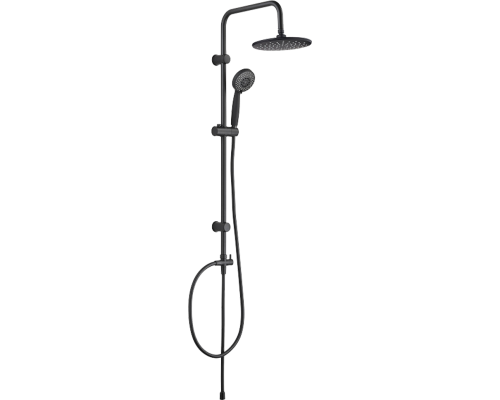 Душевая стойка Aquanet Passion AF300-70-R-B чёрная матовая