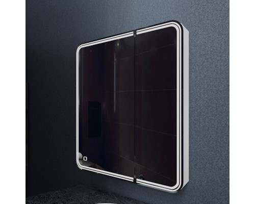 Зеркало-шкаф Art Max Verona 80 L, с подсветкой