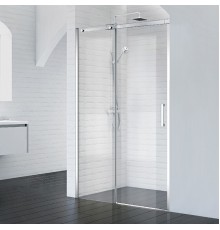 Душевая дверь в нишу BelBagno Acqua BF-1-110-C-Cr стекло прозрачное