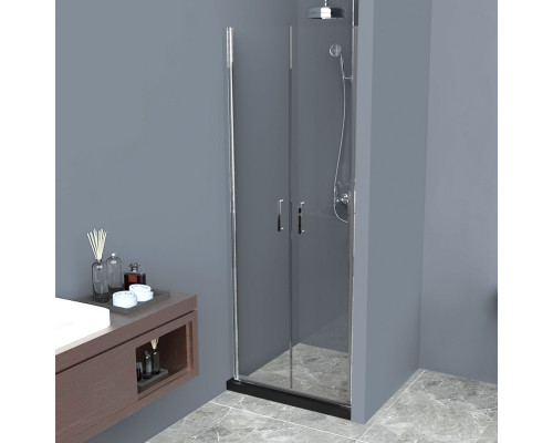 Душевая дверь в нишу BelBagno Uno B-2-70-C-Cr стекло прозрачное
