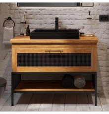 Тумба с раковиной Belinza Trellis 100 грецкий орех