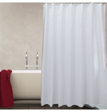 Штора для ванной Carnation Home Fashions Shine White 180х200