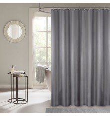 Штора для ванной Carnation Home Fashions Shine Grey 200х240