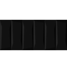 Плитка настенная Cersanit Evolution глянцевая 20x44 кирпичи, рельеф черный