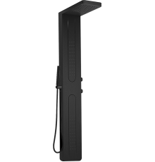 Душевая панель Ceruttispa Vettore B CT8993 черная матовая
