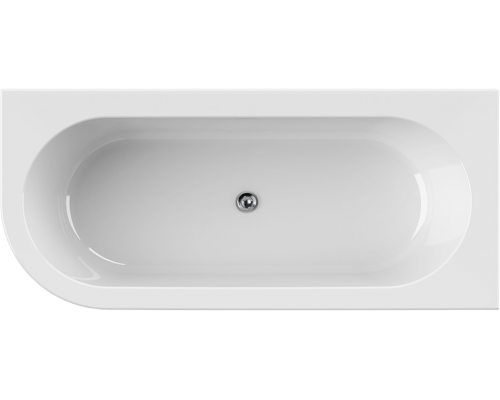 Акриловая ванна Cezares Slim SLIM CORNER-180-80-60-R-W37-SET 180x80 см, с каркасом, со сливом-переливом, асимметричная