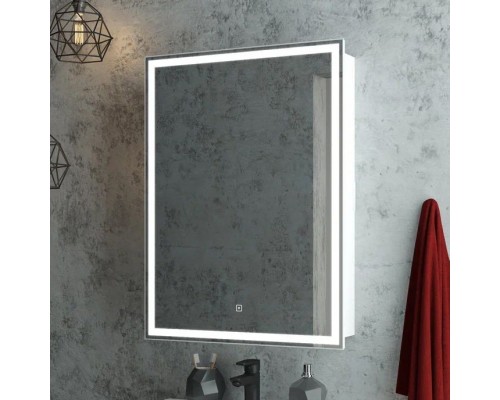 Зеркало-шкаф CONTINENT Allure L 60х80 с подсветкой