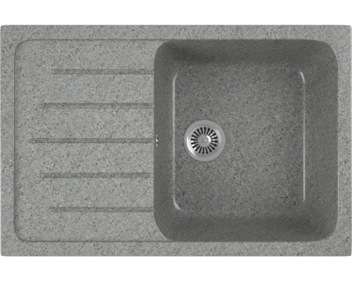 Мойка кухонная Domaci Бьелла DMC-76-309 темно-серая