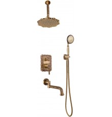 Душевой комплект Bronze de Luxe Windsor 10137/1F С ВНУТРЕННЕЙ ЧАСТЬЮ
