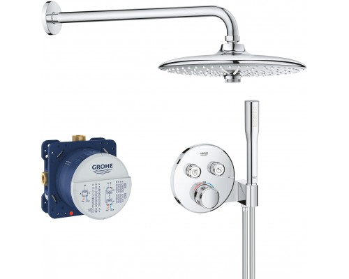 Душевой комплект Grohe Grohtherm SmartControl 34744000 С ВНУТРЕННЕЙ ЧАСТЬЮ