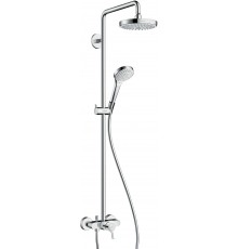 Душевая стойка Hansgrohe Croma 2jet Select S 180 27255400 с однорычажным смесителем