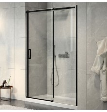 Душевая дверь в нишу Jacob Delafon Contra 120 профиль черный