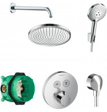 Душевой комплект Hansgrohe ShowerSelect ShowerSelect 15743000 6 в1