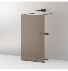 Душевая перегородка Cezares Liberta -L-2-80-BR-NERO
