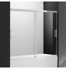 Шторка на ванну Cezares Tandem Soft VF 2 180/145 C Cr IV стекло прозрачное