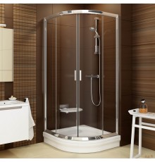 Душевой уголок Ravak Blix BLCP4-80 Transparent, профиль блестящий
