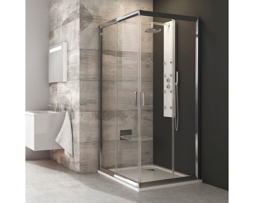 Душевой уголок Ravak Blix BLRV2K 110х100, Transparent, профиль хром