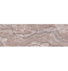 Плитка настенная Laparet Marmo глянцевая 20х60 коричневая