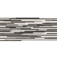 Плитка настенная Global Tile Nuar abstraction 10100000033 глянцевая 60x25 серая