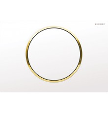 Кнопка смыва Geberit Sigma 10 115.758.KK.5 белая, золото