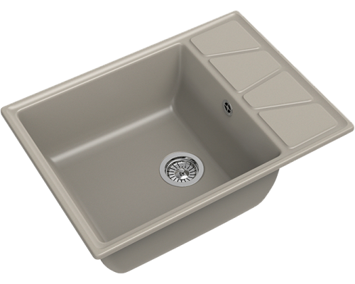 Мойка кухонная GranFest Vertex GF-V-680L топаз