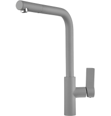 Смеситель для кухни Granula 2502, алюминиум
