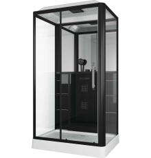Душевая кабина Grossman GR-227 L 120x90 см черная