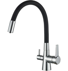 Смеситель для кухни Haiba HB858-7 черный
