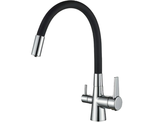 Смеситель для кухни Haiba HB858-7 черный