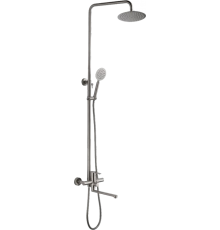 Душевая стойка Haiba HB801 сталь