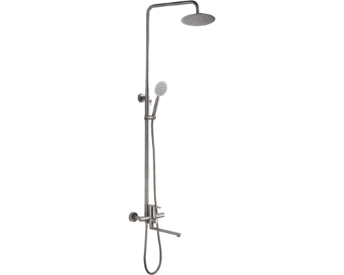 Душевая стойка Haiba HB801 сталь