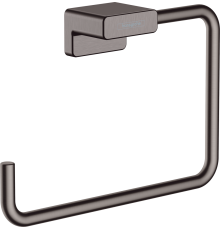 Полотенцедержатель Hansgrohe AddStoris 41754340 шлифованный черный хром
