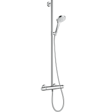 Душевой комплект Hansgrohe Croma Select S SemiPipe Multi 27247400 с термостатическим смесителем
