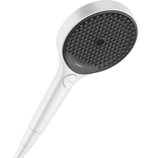 Душевая лейка Hansgrohe Rainfinity 130 26865700 EcoSmart, матовый белый