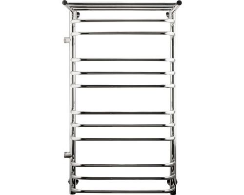 Полотенцесушитель водяной Indigo Brace LBCW100-50PL-б/п-60 с полкой, серебристый