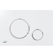 Кнопка смыва AlcaPlast Thin THIN M770 белый / хром глянцевый