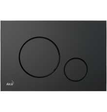 Кнопка смыва AlcaPlast Thin THIN M678 черный матовый