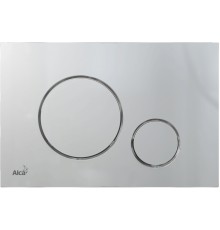 Кнопка смыва AlcaPlast Thin THIN M672 хром матовый