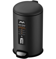 Мусорное ведро Java S-885-5Q 5 л, графит