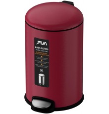 Мусорное ведро Java S-885-5R 5 л, малиновое