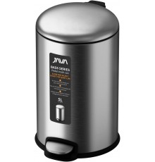 Мусорное ведро Java S-885-5L 5 л, сатин