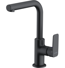 Смеситель для раковины Kludi Pure Style 400243975 черный матовый