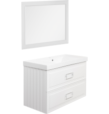 Мебель для ванной комнаты La Fenice Cubo Twin 100 белая