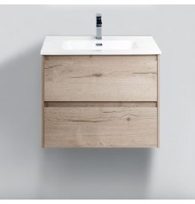 Тумба с раковиной BelBagno Kraft 70 rovere galifax bianco