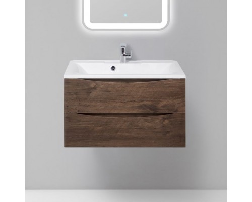 Тумба с раковиной BelBagno Marino 80 rovere moro